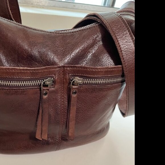 Latico Leathers Gita Brown Shoulder- Crossbdy Excellent Condition - Picture 3 of 8